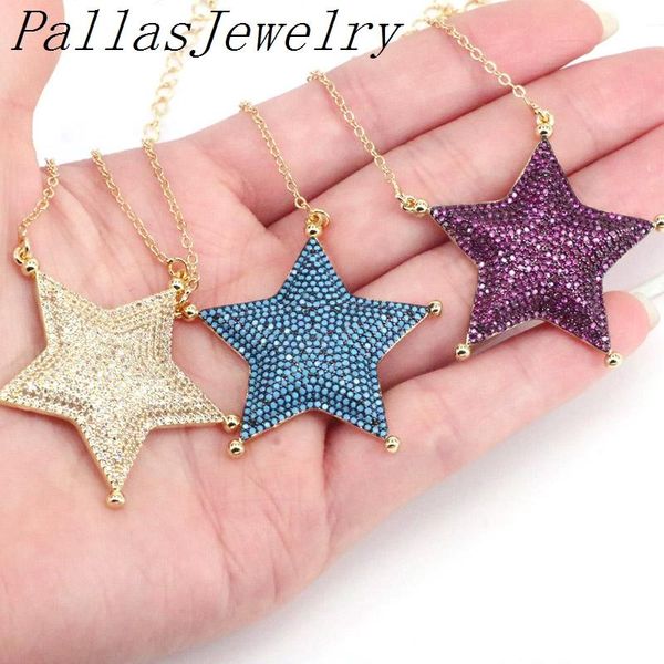 necklaces 5pcs colorful cz pave star shape pendant necklace chain zircon jewelry for women gilr gift, Silver
necklaces 5pcs colorful cz pave star shape pendant necklace chain zircon jewelry for women gilr gift, Silver