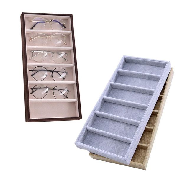 boxes wholesale fashion glasses cases 6 grids sunglasses display box sunglasses display glasses display props jewelry organizer tray, Black;white
boxes wholesale fashion glasses cases 6 grids sunglasses display box sunglasses display glasses display props jewelry organizer tray, Black;white