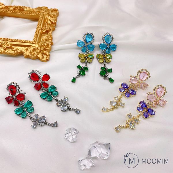 knot luxury earrings water drop crystal flower cubic zirconia romantic elegant exquisite wedding evening party jewelry, Silver
knot luxury earrings water drop crystal flower cubic zirconia romantic elegant exquisite wedding evening party jewelry, Silver
