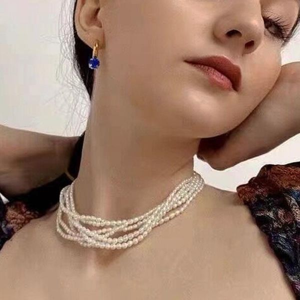 necklaces mogaku pink pearls chokers necklaces for women retro palace style rice beads clavicle chains women multi layer neck accessories, Silver
necklaces mogaku pink pearls chokers necklaces for women retro palace style rice beads clavicle chains women multi layer neck accessories, Silver