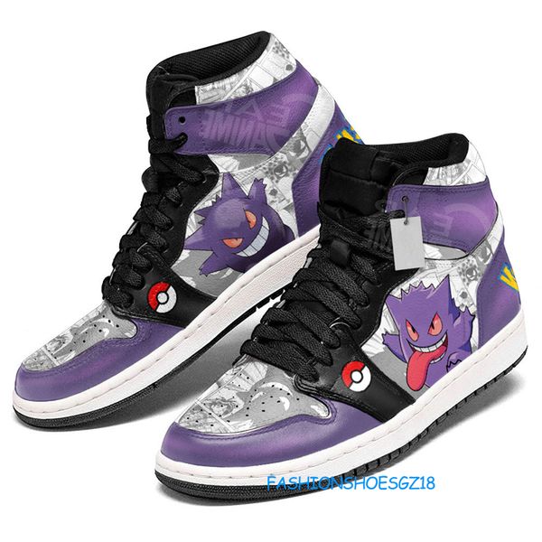 fashion men women dress shoes senior gengar anime sneakers italy perfect high graffiti leather designer custom animes couple running trainer, Black
fashion men women dress shoes senior gengar anime sneakers italy perfect high graffiti leather designer custom animes couple running trainer, Black