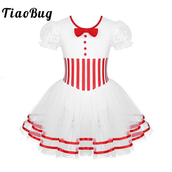 dancewear tiaobug kids short lace sleeves striped figure skating dress gymnastics leotard girls performance dance costume 230520, Blue
dancewear tiaobug kids short lace sleeves striped figure skating dress gymnastics leotard girls performance dance costume 230520, Blue