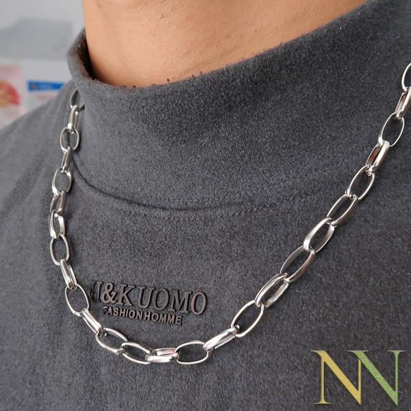 necklaces 10 pieces x stainless steel necklaces for men women fashion big drawn chain link necklace gift for him her toggle clasp necklace, Silver
necklaces 10 pieces x stainless steel necklaces for men women fashion big drawn chain link necklace gift for him her toggle clasp necklace, Silver