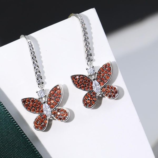 knot women fashion original color crystal butterfly design luxury brand earrings highend jewelry elegant retro famous earrings, Silver
knot women fashion original color crystal butterfly design luxury brand earrings highend jewelry elegant retro famous earrings, Silver