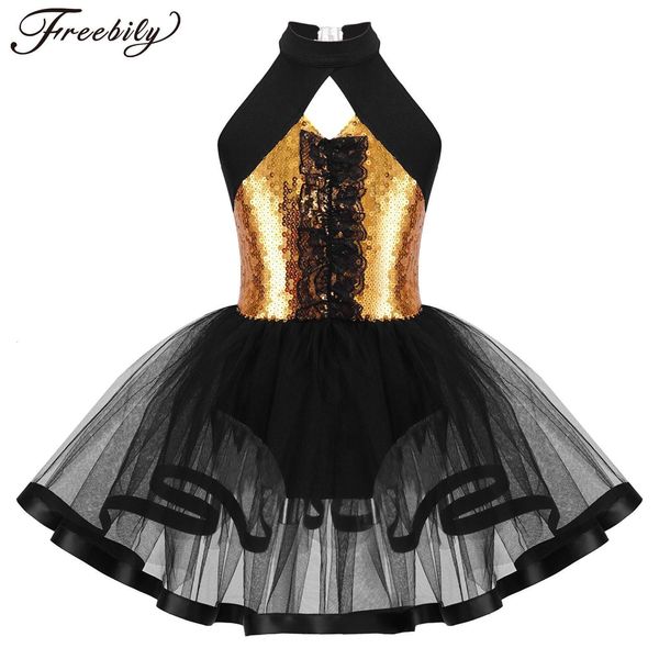 dancewear kids girls shiny sequins dance dress halter neck ballet tutu dress dancewear modern latin jazz dance performance costumes 230520, Blue
dancewear kids girls shiny sequins dance dress halter neck ballet tutu dress dancewear modern latin jazz dance performance costumes 230520, Blue