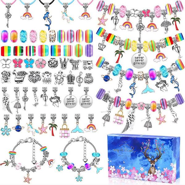 bangle 112pcs/lot sakura deer crystal kids diy bracelet set women handmade making charms bracelet set halloween christmas gift, Black
bangle 112pcs/lot sakura deer crystal kids diy bracelet set women handmade making charms bracelet set halloween christmas gift, Black