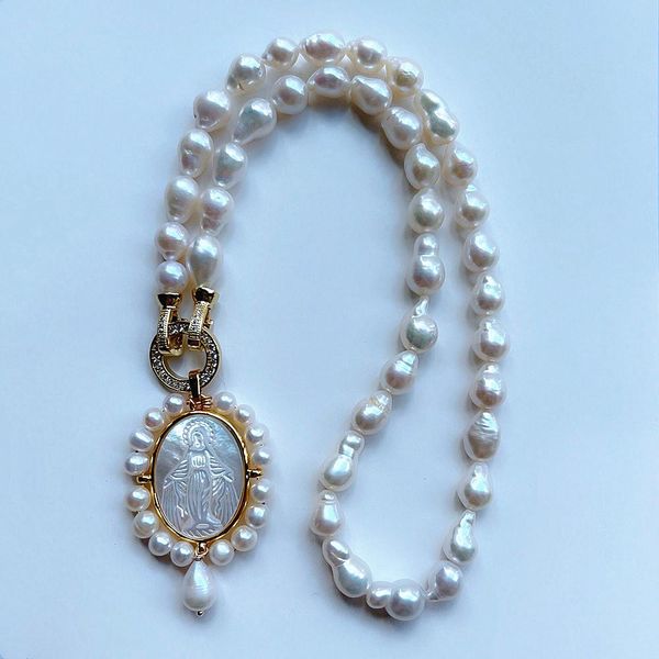 necklaces promotion natural freshwater pearl guadalupe grace mother pearl necklace lady baby mother pearl necklace for women gift, Silver
necklaces promotion natural freshwater pearl guadalupe grace mother pearl necklace lady baby mother pearl necklace for women gift, Silver