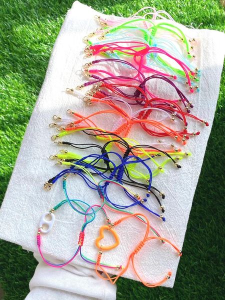 bangle 20pcs colorful adjustable string woven rope cord for connectors charms bracelets jewelry making findings, Black
bangle 20pcs colorful adjustable string woven rope cord for connectors charms bracelets jewelry making findings, Black
