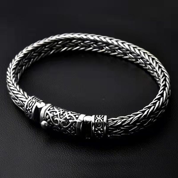 bangle lh silver color seiko men bracelet creative pure woven retro trend transfer personality thick domineering curved buckle jewelry, Black
bangle lh silver color seiko men bracelet creative pure woven retro trend transfer personality thick domineering curved buckle jewelry, Black