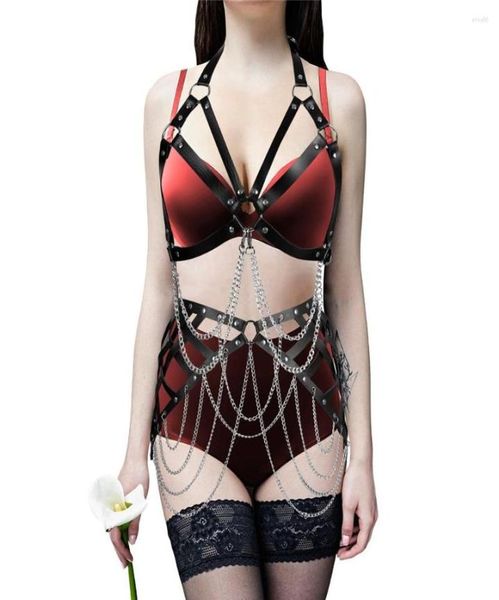 belts punk lingerie garment accessories harness for woman leather belt metal female harajuku goth holographic clothes gothic style9230321, Black;brown
belts punk lingerie garment accessories harness for woman leather belt metal female harajuku goth holographic clothes gothic style9230321, Black;brown