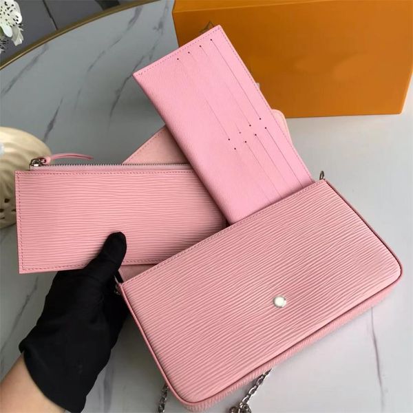 2023 luxurys designers handbag bag wallets purse monograms woman fashion flap multi pochette felicie chain shoulder crossbody bags aaaaa, Red;black
2023 luxurys designers handbag bag wallets purse monograms woman fashion flap multi pochette felicie chain shoulder crossbody bags aaaaa, Red;black