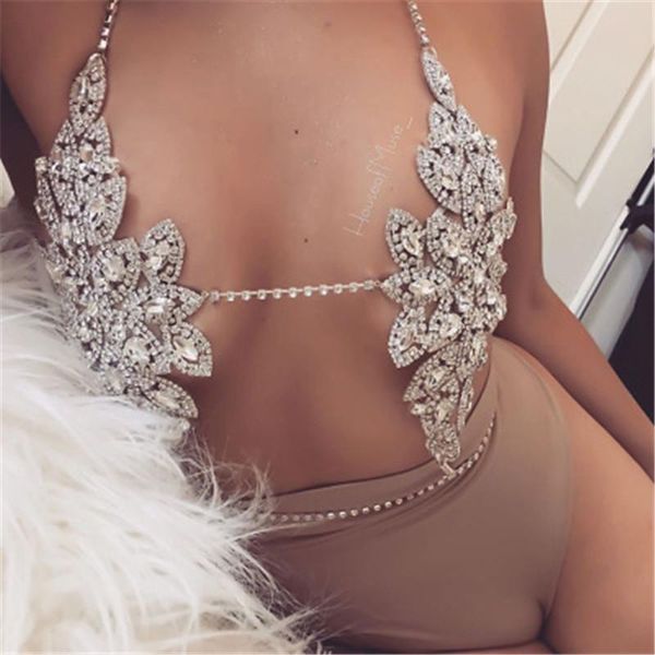 necklaces mydaner fashion jewelry boho luxury crystal rhinestone flowers body statement necklace bra chains summer brassiere women, Silver
necklaces mydaner fashion jewelry boho luxury crystal rhinestone flowers body statement necklace bra chains summer brassiere women, Silver