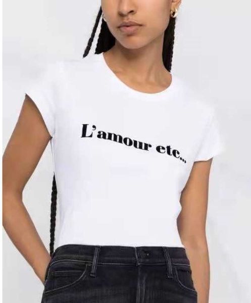 23ss zadig voltaire summer cotton new designer t shirt english letters gilded angel wings printed slim round neck fashion short sleeve tees, White
23ss zadig voltaire summer cotton new designer t shirt english letters gilded angel wings printed slim round neck fashion short sleeve tees, White