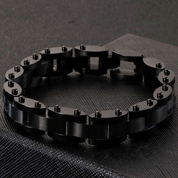 bangle vintage black gold plated stainless steel men's bracelet for man friendship gifts male pulseira biker jewelry bicycle chain link
bangle vintage black gold plated stainless steel men's bracelet for man friendship gifts male pulseira biker jewelry bicycle chain link
