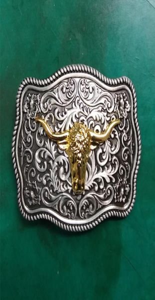 1 pcs hebillas cinturon flower pattern golden bull head buckle men039s western cowboy belt buckle fit 4cm wide belts3364149, Slivery;black
1 pcs hebillas cinturon flower pattern golden bull head buckle men039s western cowboy belt buckle fit 4cm wide belts3364149, Slivery;black