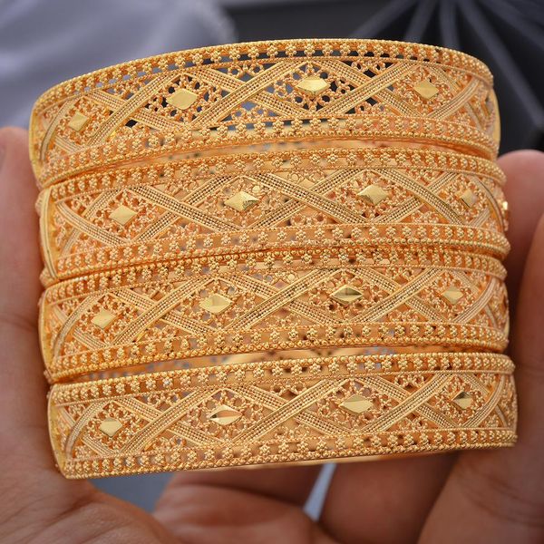 bangle 4pcs/set nigeria dubai gold color bangles african bridal wedding jewelry for women bracelet french jewelry collares, Black
bangle 4pcs/set nigeria dubai gold color bangles african bridal wedding jewelry for women bracelet french jewelry collares, Black