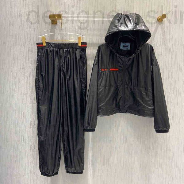 women's two piece pants designer spring new nylon hooded zipper jacket strt leisure temperent sportswr women pgz0, White
women's two piece pants designer spring new nylon hooded zipper jacket strt leisure temperent sportswr women pgz0, White