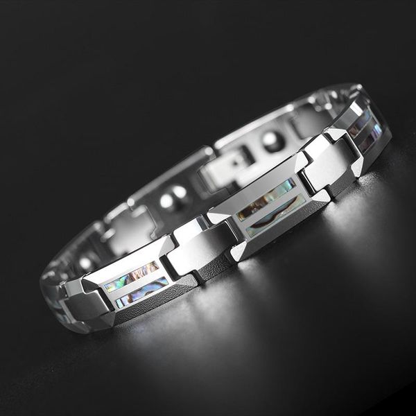 bangle good for health magnetic bracelet men luxury natural shell never scratch black tungsten steel bracelets for women cross jewelry
bangle good for health magnetic bracelet men luxury natural shell never scratch black tungsten steel bracelets for women cross jewelry