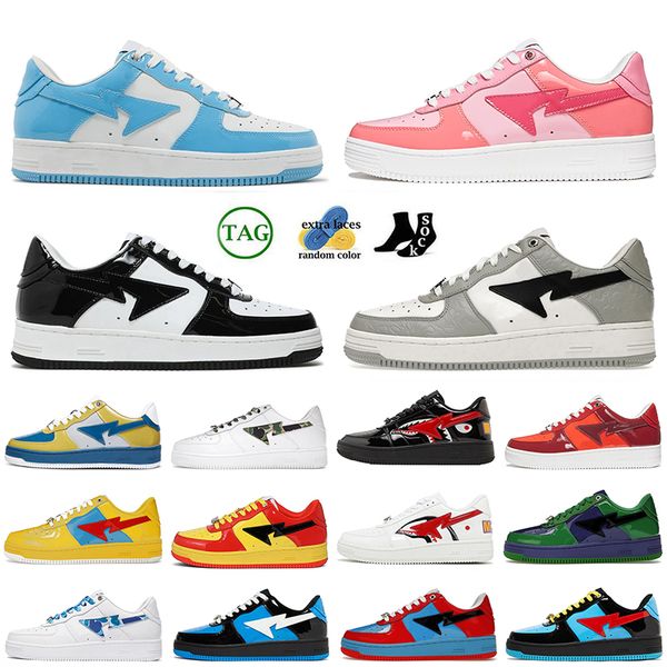 2023 sk8 sta designer shoes women mens sneakers stas sk8 casual shoe patent leather black blue color camo pink orange green sports fashion f
2023 sk8 sta designer shoes women mens sneakers stas sk8 casual shoe patent leather black blue color camo pink orange green sports fashion f