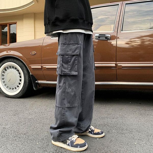 pants versatile casual pants new vibe high street wide leg men pants harajuku cargo pants men autumn winter fashion loose straight, Black
pants versatile casual pants new vibe high street wide leg men pants harajuku cargo pants men autumn winter fashion loose straight, Black