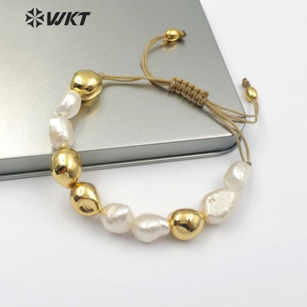 bangle wtb454 natural freshwater pearl bracelet white pearl with gold dipped one handmade beads bracelet dainty pearl jewelry, Black
bangle wtb454 natural freshwater pearl bracelet white pearl with gold dipped one handmade beads bracelet dainty pearl jewelry, Black