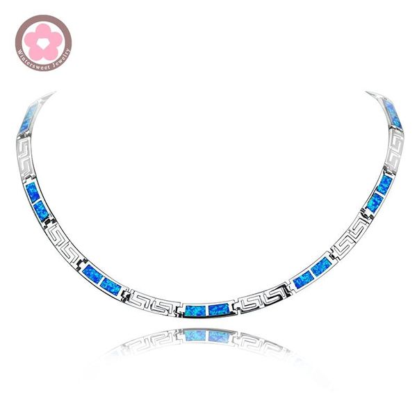 necklaces jzn0010 precious blue opal gem necklace new trendy necklace for women fine jewelry chain necklace unisex, Silver
necklaces jzn0010 precious blue opal gem necklace new trendy necklace for women fine jewelry chain necklace unisex, Silver