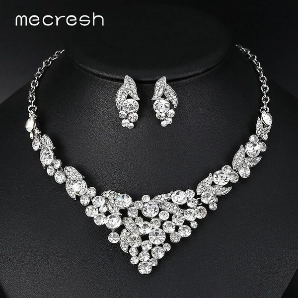 necklace mecresh crystal bridal jewelry sets for women silver color geometric engagement necklace set classic wedding jewelry gift mtl524
necklace mecresh crystal bridal jewelry sets for women silver color geometric engagement necklace set classic wedding jewelry gift mtl524