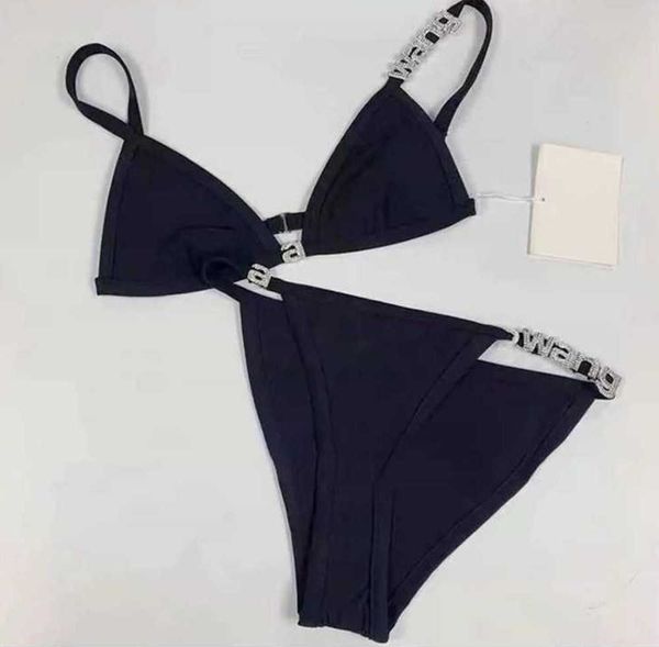 wonmen designer aw dawangjia 23 spring and summer new crystal letter decorative wang bikini rimless underwear swimsuit set new high end 50es, White;black
wonmen designer aw dawangjia 23 spring and summer new crystal letter decorative wang bikini rimless underwear swimsuit set new high end 50es, White;black