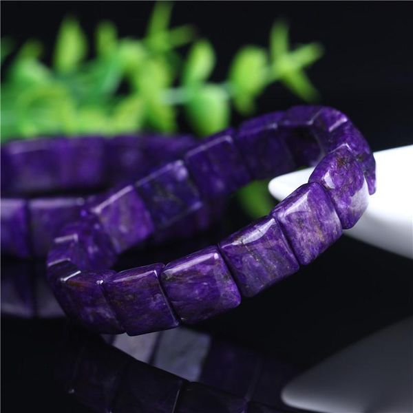 bangle natural charoite crystal hand row men's luxury geometric bracelet luxury jewelry wedding banquet anniversary gift, Black
bangle natural charoite crystal hand row men's luxury geometric bracelet luxury jewelry wedding banquet anniversary gift, Black