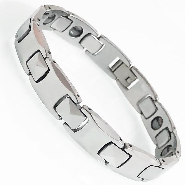bangle heavy metal tungsten on hand chain bracelets for men women rose gold plated health care hematite magnetic bangles jewelry gifts, Black
bangle heavy metal tungsten on hand chain bracelets for men women rose gold plated health care hematite magnetic bangles jewelry gifts, Black