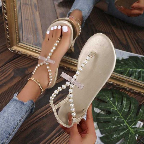 sandals summer women flat clip-toe pearl string plus shoes trendy beach pink slip-on 230417, Black
sandals summer women flat clip-toe pearl string plus shoes trendy beach pink slip-on 230417, Black