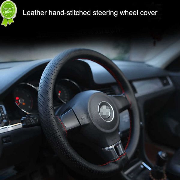 new 15 inch/38 cm pu leather car steering wheel cover anti-slip steering-wheel braid stitch on wrap with needle thread
new 15 inch/38 cm pu leather car steering wheel cover anti-slip steering-wheel braid stitch on wrap with needle thread