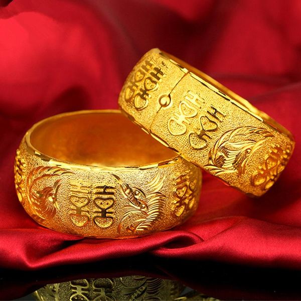 bangle 2pcs novel bangle for women wedding jewelry 18k gold luxury bridal bracelet gift can open, Black
bangle 2pcs novel bangle for women wedding jewelry 18k gold luxury bridal bracelet gift can open, Black