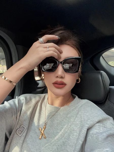 sunglasses designer sunglasses for women glasses uv protection fashion sunglass letter big frame cat eyeglasses lunette de so, White;black
sunglasses designer sunglasses for women glasses uv protection fashion sunglass letter big frame cat eyeglasses lunette de so, White;black