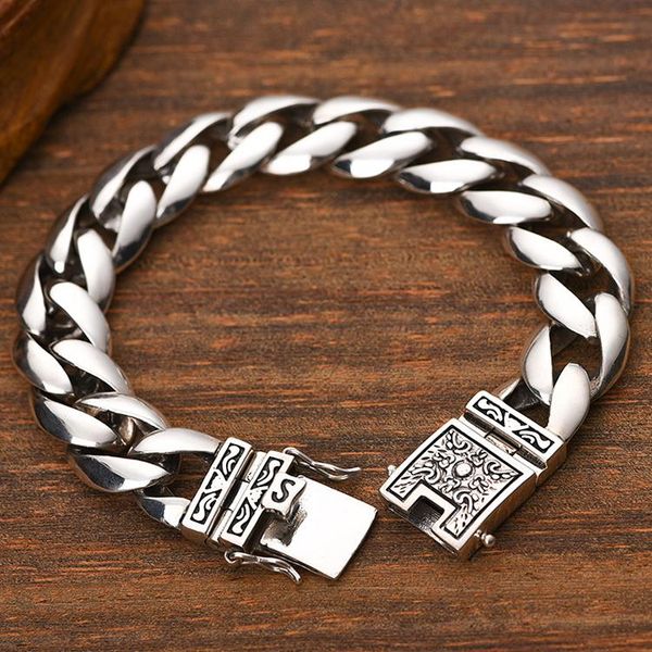bangle national fashion retro men's cuban bracelet rough style domineering men's fashion simple personality punk gift accessories, Black
bangle national fashion retro men's cuban bracelet rough style domineering men's fashion simple personality punk gift accessories, Black
