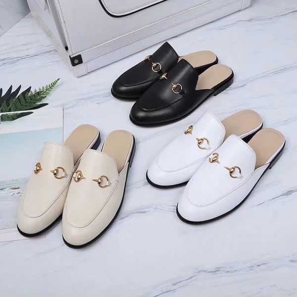 famous designer of slippers and sandals, women's universal flat bottom half pack sandals, fashionable leather luxury shoes, women', Black
famous designer of slippers and sandals, women's universal flat bottom half pack sandals, fashionable leather luxury shoes, women', Black