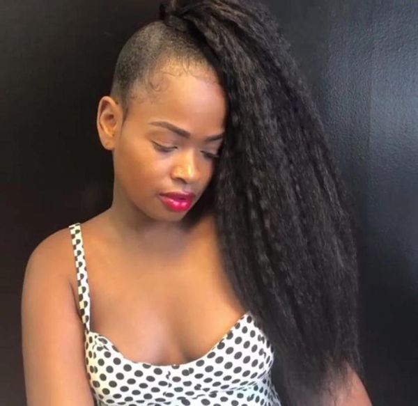 yaki kinky straight ponytail african ribbob wraps drawstring human hair ponytail extension clip in yaki straight ponytail for blac3818757, Black
yaki kinky straight ponytail african ribbob wraps drawstring human hair ponytail extension clip in yaki straight ponytail for blac3818757, Black