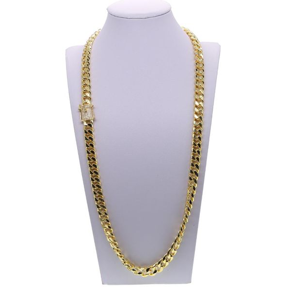 necklaces 2022 hip hop bling micro pave cz buckle miami cuban link chain 70cm wide gold color cool boy men necklace curb chain for men, Silver
necklaces 2022 hip hop bling micro pave cz buckle miami cuban link chain 70cm wide gold color cool boy men necklace curb chain for men, Silver