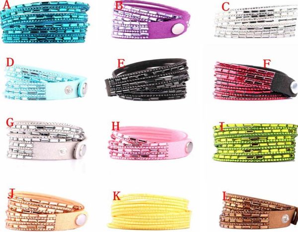 new arrival multilayer women039s drilling leather flannelette bracelet handmade rhinestone double leather wrap cuff bracel9351658, Golden;silver
new arrival multilayer women039s drilling leather flannelette bracelet handmade rhinestone double leather wrap cuff bracel9351658, Golden;silver