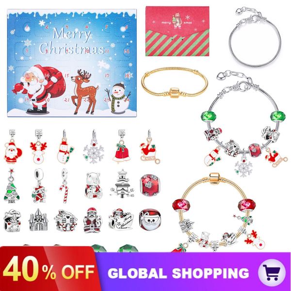 bangle new christmas advent 24 countdown calendar gift box diy bracelet creative surprise blind box set, Black
bangle new christmas advent 24 countdown calendar gift box diy bracelet creative surprise blind box set, Black