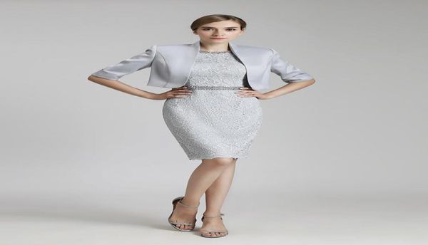 new designer knee length mother dress with jacket evening satin lace party wedding guest dress 2019 mother of the bride dress suit2009723, White
new designer knee length mother dress with jacket evening satin lace party wedding guest dress 2019 mother of the bride dress suit2009723, White