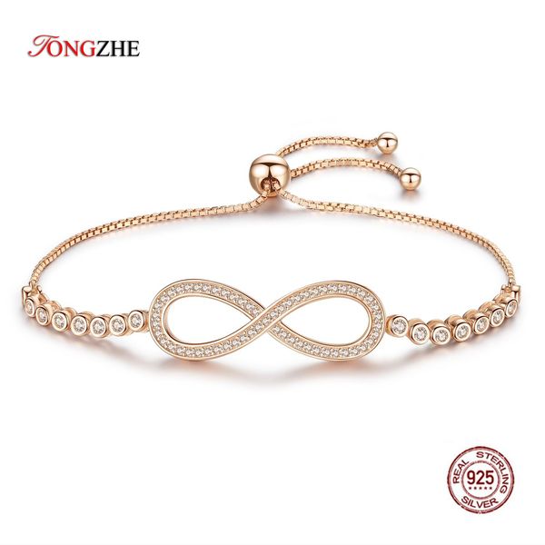 bangle tongzhe endless mens bracelets 2019 925 sterling silver cz rose gold charm infinity tennis bracelets for women jewelry pulsera, Black
bangle tongzhe endless mens bracelets 2019 925 sterling silver cz rose gold charm infinity tennis bracelets for women jewelry pulsera, Black