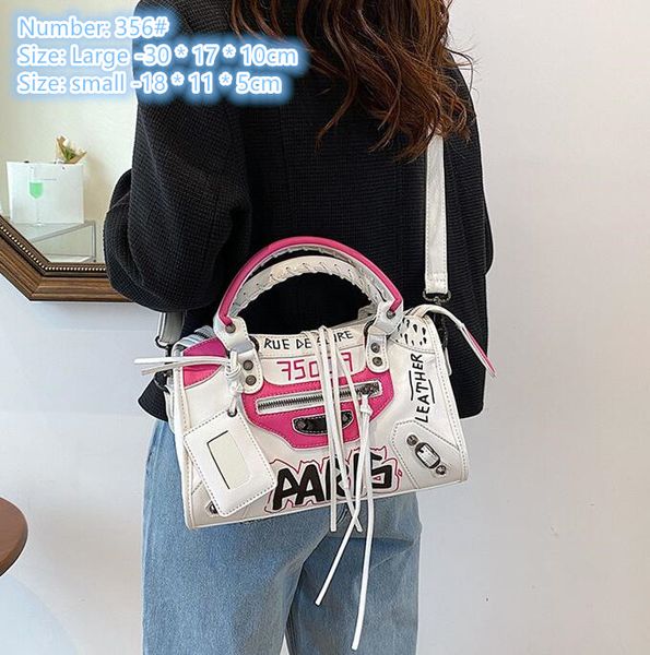 Outlet factory ladies shoulder bags 2 sizes personalized graffiti motorcycle bag trend printing mobile phone coin purse fashion belt buckle women backpack 356#, Deep blue
Outlet factory ladies shoulder bags 2 sizes personalized graffiti motorcycle bag trend printing mobile phone coin purse fashion belt buckle women backpack 356#, Deep blue