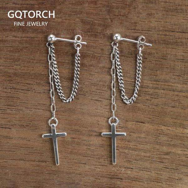 knot real sterling silver s925 jesus cross vintage punk style earrings chain religious jewelry for men and women
knot real sterling silver s925 jesus cross vintage punk style earrings chain religious jewelry for men and women