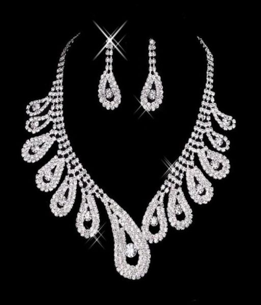 womens bridal wedding jewelry sets pageant rhinestone gorgeous sparkling silver necklace earrings for party bridal accessories1244600, White
womens bridal wedding jewelry sets pageant rhinestone gorgeous sparkling silver necklace earrings for party bridal accessories1244600, White