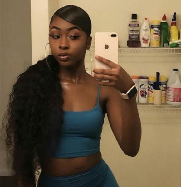 8a afro loose curly ponytail human hair extensions natural black remy human hair clip in ponytails 160g off black color drawstring3020182
8a afro loose curly ponytail human hair extensions natural black remy human hair clip in ponytails 160g off black color drawstring3020182