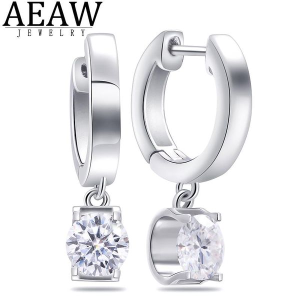 knot aeaw round excllent cut 1.0ctw 5.0mm df color vvs1 moissanite earring drop earring real 18k white gold fine jewelry, Silver
knot aeaw round excllent cut 1.0ctw 5.0mm df color vvs1 moissanite earring drop earring real 18k white gold fine jewelry, Silver