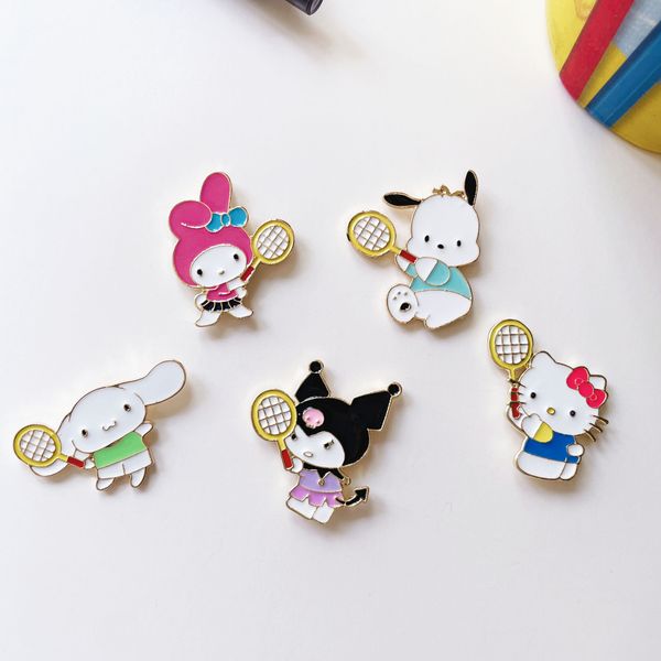 sports kuromi melody cats brooch cute anime movies games hard enamel pins collect metal cartoon brooch backpack hat bag collar lapel badges, Blue
sports kuromi melody cats brooch cute anime movies games hard enamel pins collect metal cartoon brooch backpack hat bag collar lapel badges, Blue