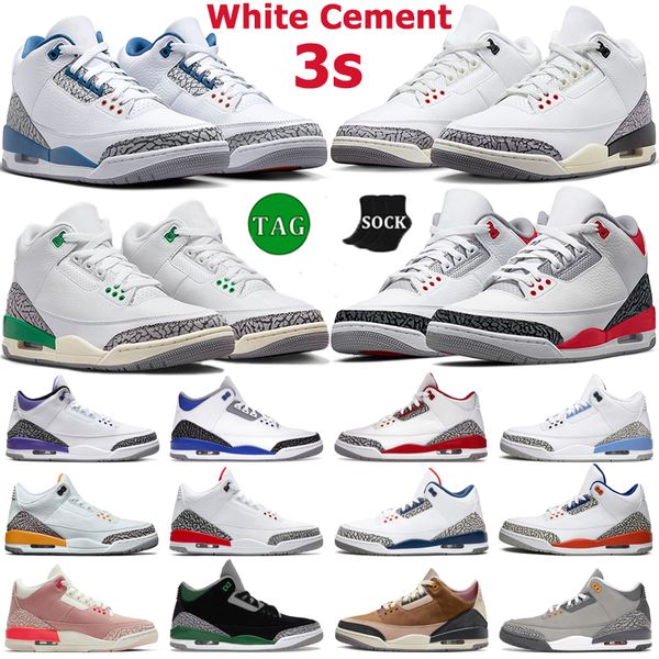 with box 3 retro basketball shoes men women 3s white cement reimagined rust pink cardinal fire red dark iris pine green unc racer blue black
with box 3 retro basketball shoes men women 3s white cement reimagined rust pink cardinal fire red dark iris pine green unc racer blue black