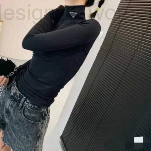 women's t-shirt designer fall 2022 fashion t shirt long sleeve base black and white 2 color luxury cotton elastic soft comfort triangle
women's t-shirt designer fall 2022 fashion t shirt long sleeve base black and white 2 color luxury cotton elastic soft comfort triangle